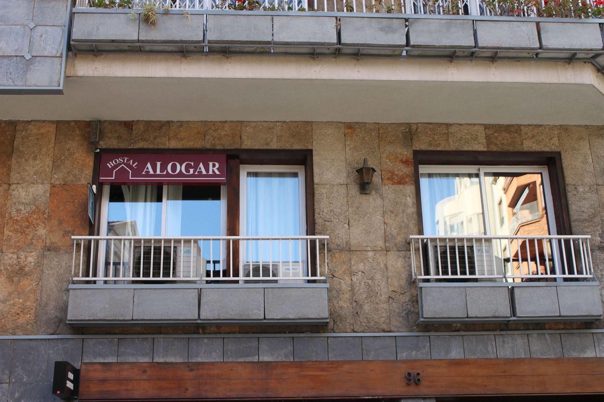 ברצלונה Hostal Alogar מראה חיצוני תמונה